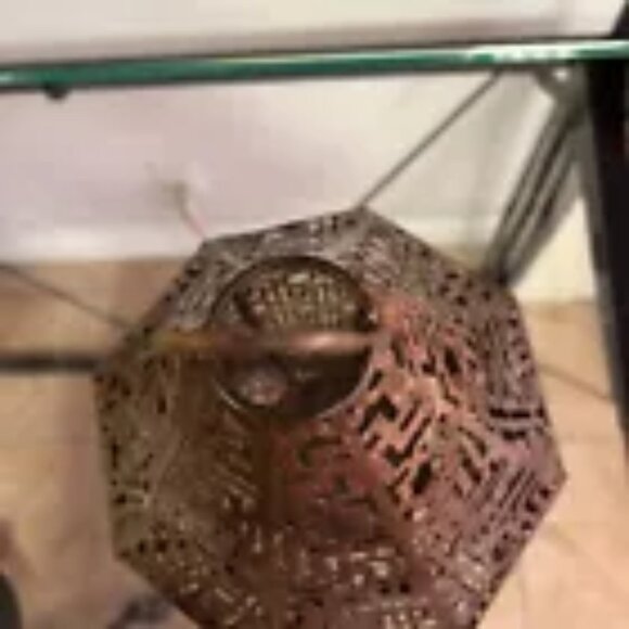 Candle or small plant metal holder from Urban outfitters - Picture 7 of 9